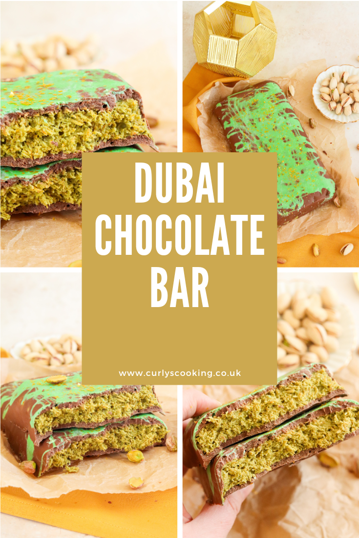 Easy Homemade Dubai Chocolate Bar – Curly's Cooking